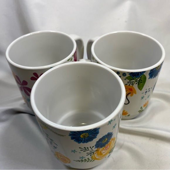 Coffee Mug Tea Cup Faith Hope Kindness Floral Spring Design “Leaf & Bean” - Picture 11 of 11